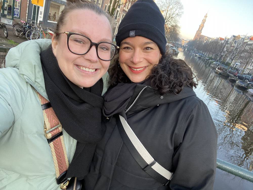 DIARY: wandelen met Debbie, online meeting & dagje Amsterdam