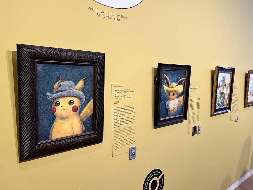 Ons bezoek aan het Van Gogh Museum voor de Pokémon schilderijen