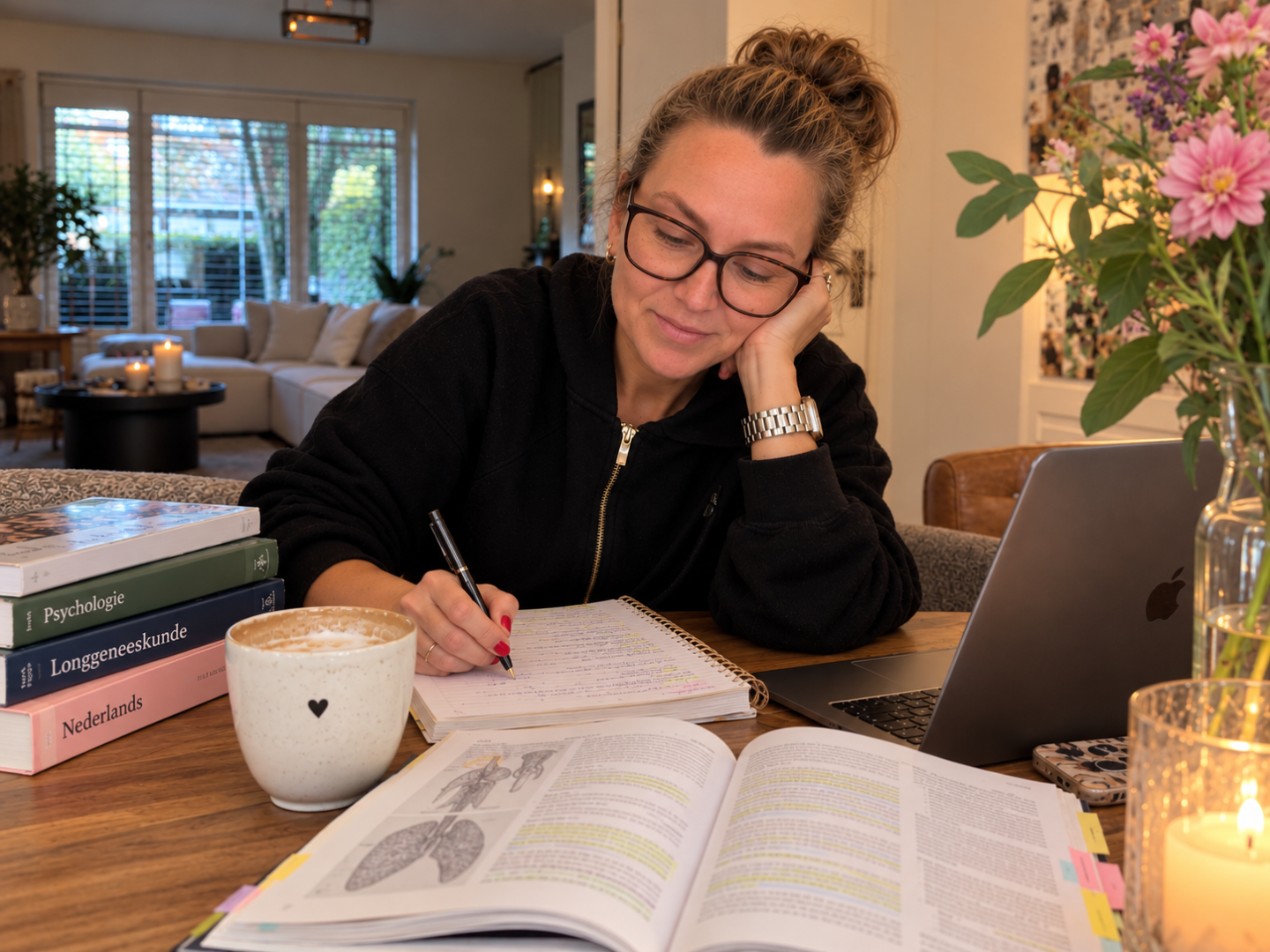 De toetsweek van mijn kind geeft míj zin om te studeren